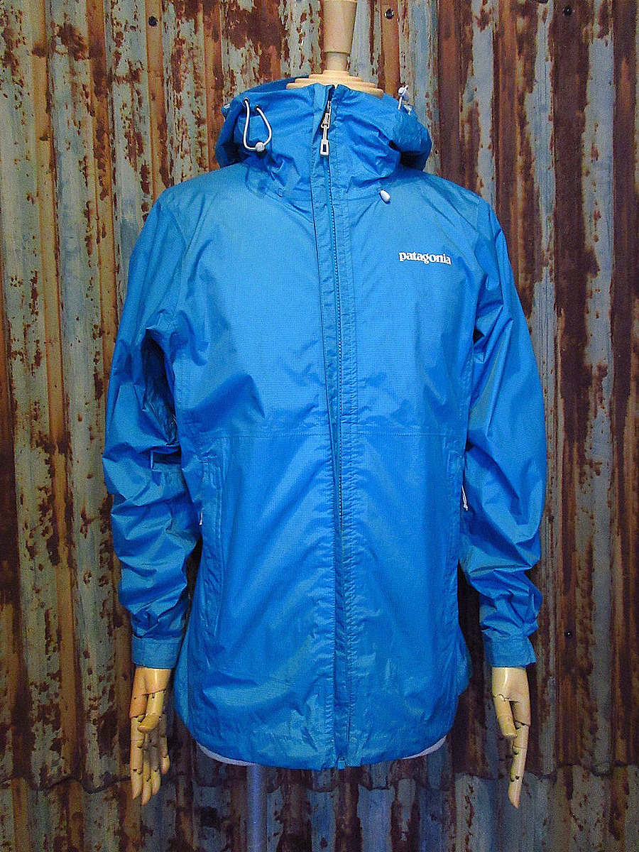 Patagonia●トレントシェルジャケット水色size M●230514j6-w-jk-mpレディースアウトドアキャンプ古着マウンテンパーカー_画像1