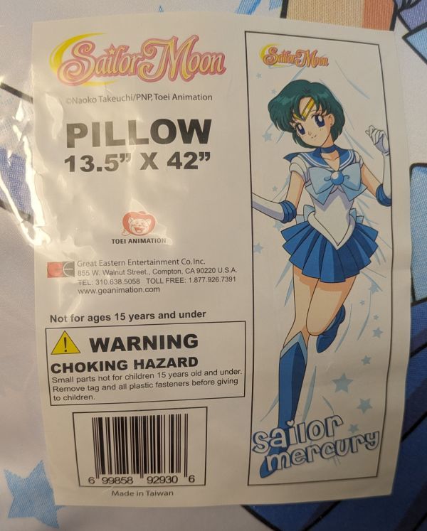 [ Pretty Soldier Sailor Moon ] Dakimakura cushion sailor Mercury water .. beautiful regular goods 