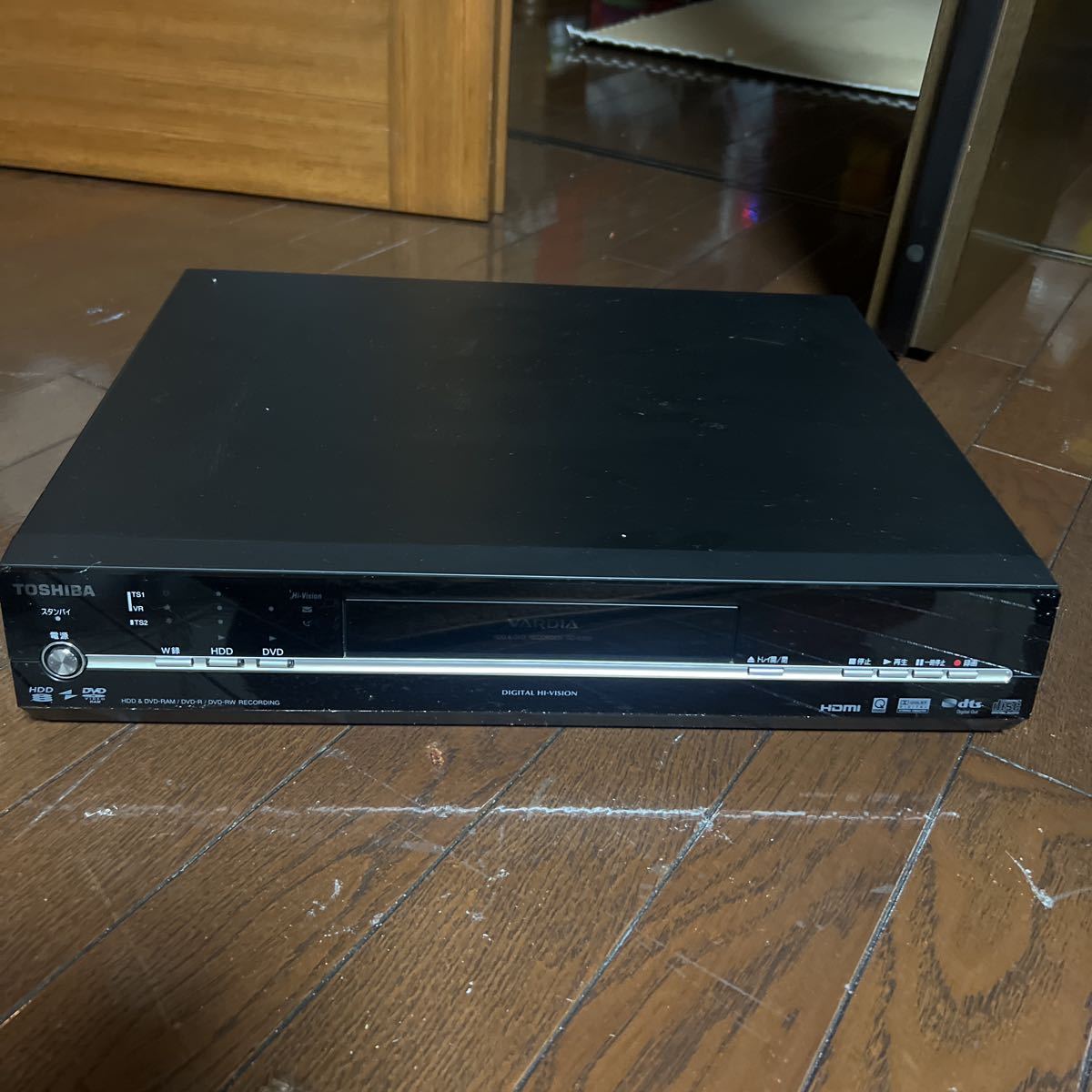 【ジャンク品】TOSHIBA 東芝HDD &DVDビデオレコーダー　形名RD-S300 DVDレコーダー_画像1