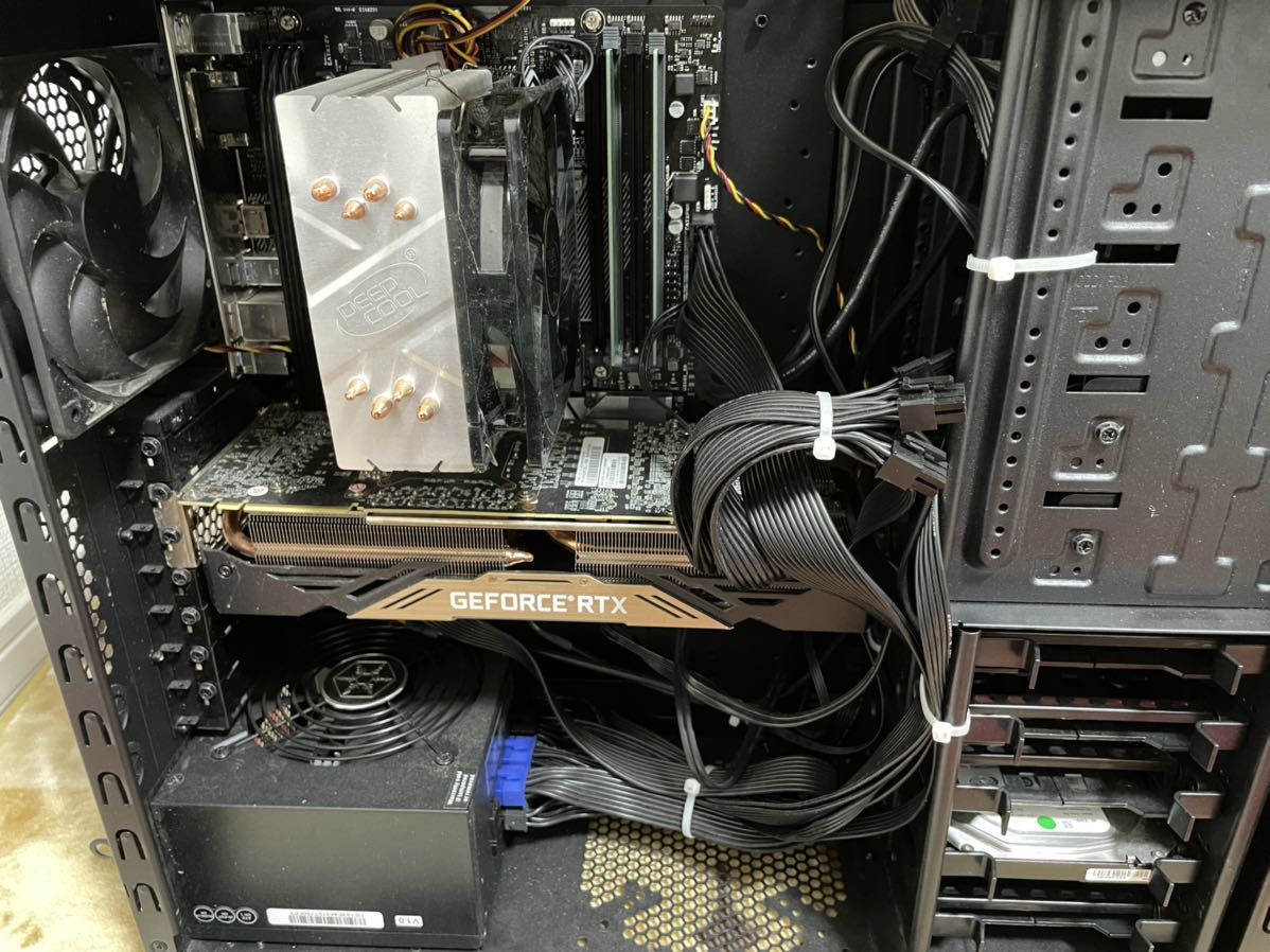 動作品」Core i9 9900KF 3.60GHz/8GB/ HDD 2TB+ SSD 512GB/ GeForce