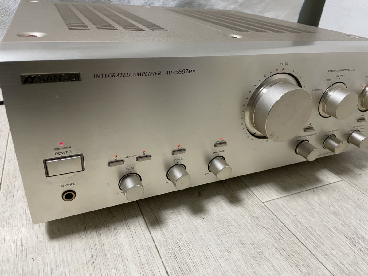 SANSUI AU-α607MR プリメインアンプ サンスイ 音出しOK