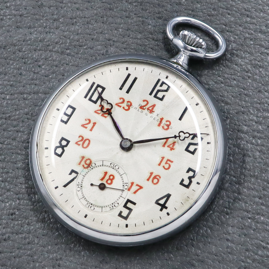 ジャンク品/ROLEX ロレックス 7ワールドレコード 懐中時計 プラチナ