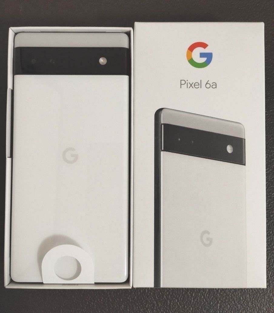 新品未使用 Google Pixel 6a 128GB Chalk Googleストア購入 SIMフリー