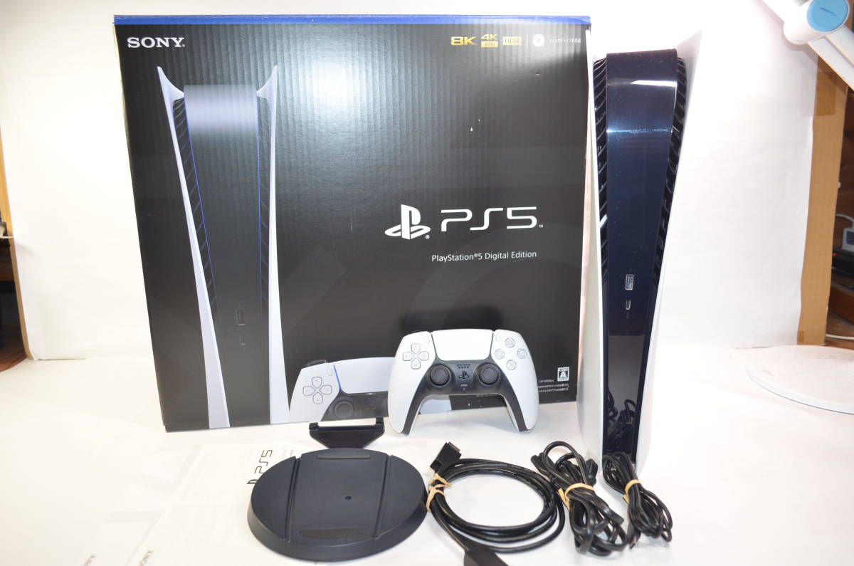 ☆美品 動作良好☆ps5 本体 デジタルエディション CFI-1000A01 825gb