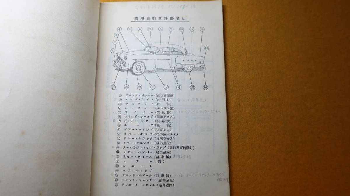 『自動車構造教科書』尾久自動車練習所、1957【カラー図多数/「自動車及び自動車用原動機」他】_画像5