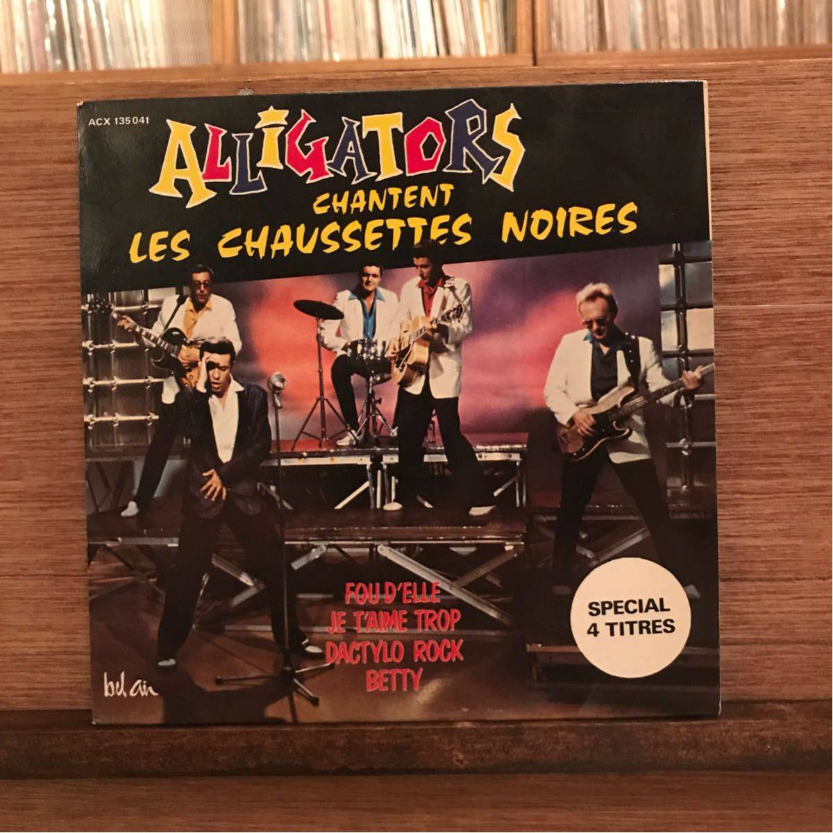 ALLIGATORS 7ep ブラックキャッツ ロカビリー クリームソーダ Black