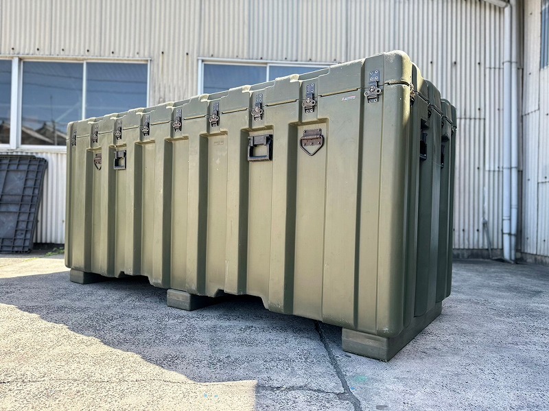 米軍放出品】大型ハードケース ツールボックス 収納ケース 米軍放出品】大型ハードケース ツールボックス 収納ケース