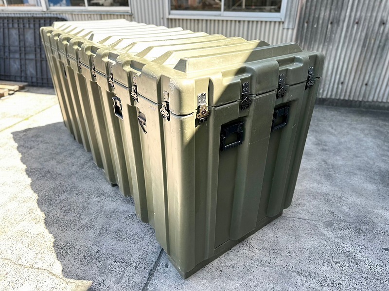 米軍放出品】大型ハードケース ツールボックス 収納ケース 米軍放出品】大型ハードケース ツールボックス 収納ケース