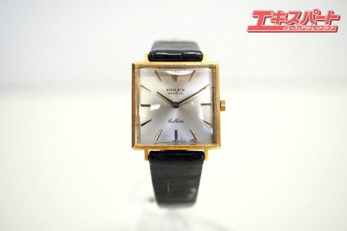 ROLEX CELLINI レディース 腕時計 3811 手巻き アナログ 18KYG 総重量約21g ロレックス チェリーニ 戸塚店