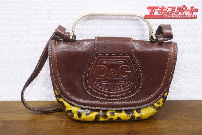DOLCE&GABBANA ショルダーバッグ 限定モデル レオパード ヒョウ DOLCE&GABBANA ショルダーバッグ 限定モデル レオパード ヒョウ
