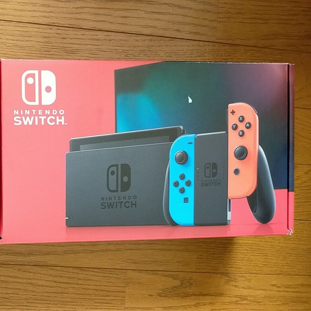 Nintendo Switch Joy-Con (L)ネオンブルー/(R)ネオンレッド HAD-S-KABAA 新モデル
