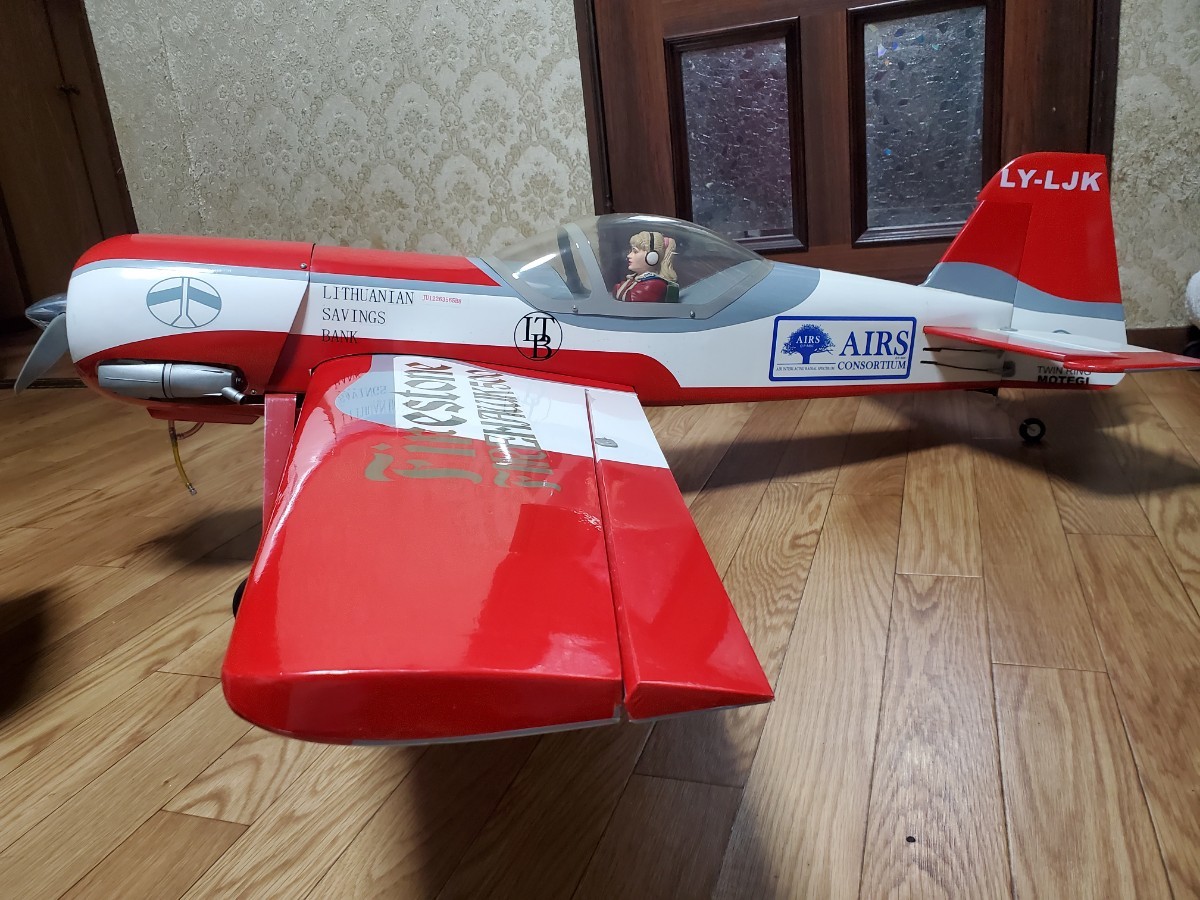 未飛行 スホーイ アクロバティック ラジコン飛行機 OS GGT10 ガソリン