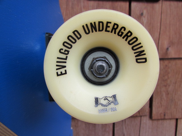 EVILGOOD UNDERGROUND CALIFORNIA SKATEBOARDS LA BLUE / エヴィルグッド　カリフォルニア　スケートボード　ＬＡブルー_画像6