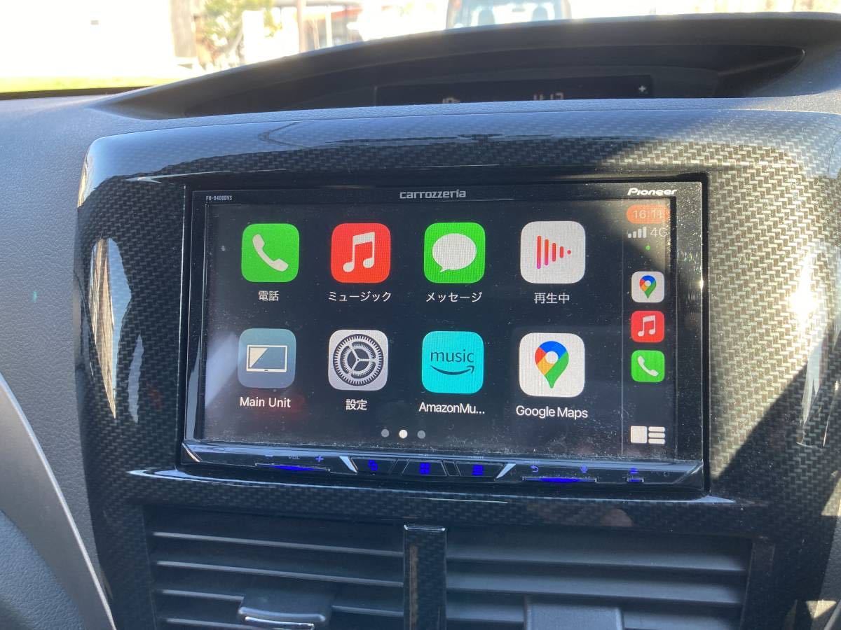 カロッツェリア(パイオニア) FH-9400DVS Apple carplay対応 カロッツェリア(パイオニア) FH-9400DVS Apple carplay対応