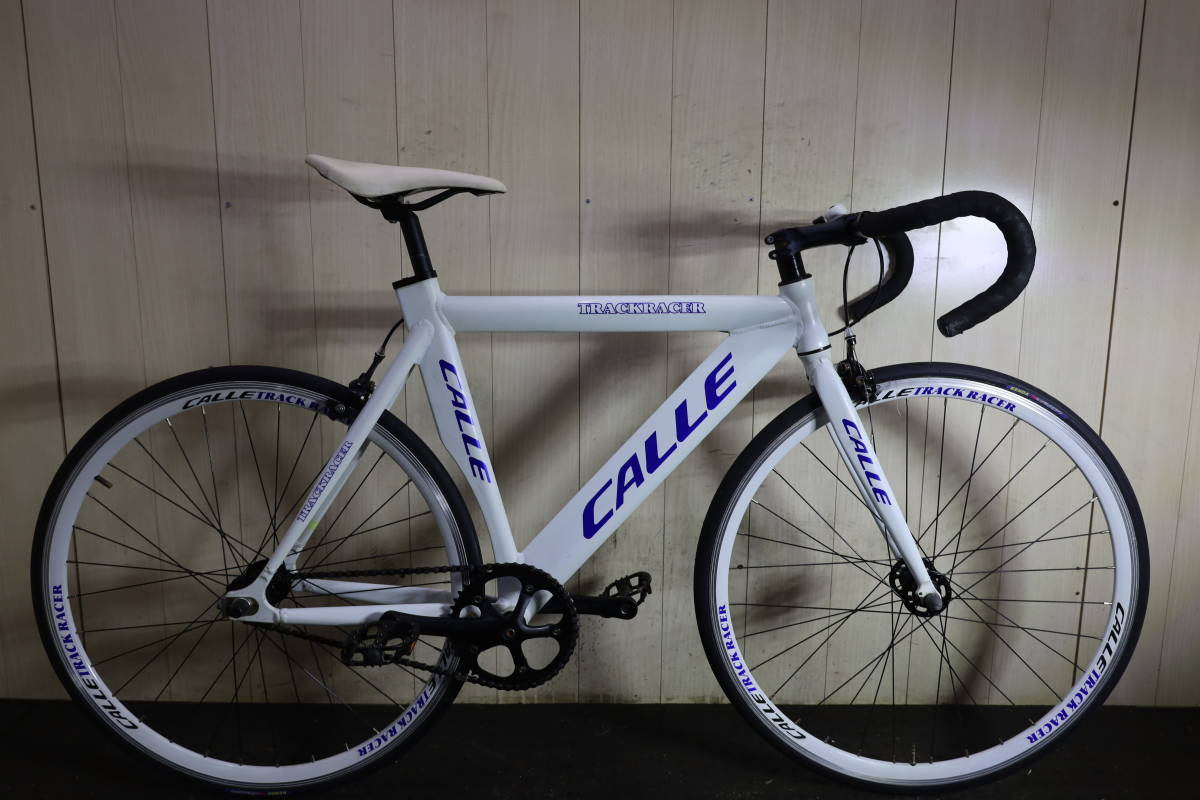 CALLE TRACK RACER 700C アルミ 520mm ピストバイク/ロードレーサー