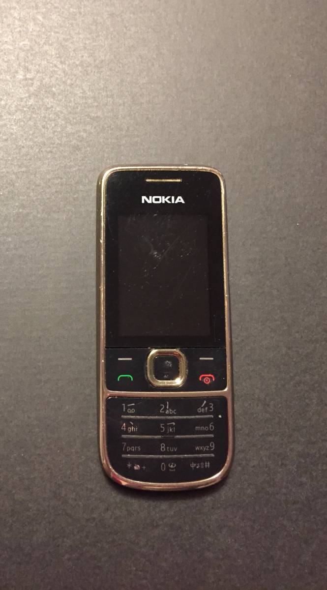 NOKIA Nokia * Junk foreign use galake-*2700C* charge set * battery missing * postage 230 jpy ~