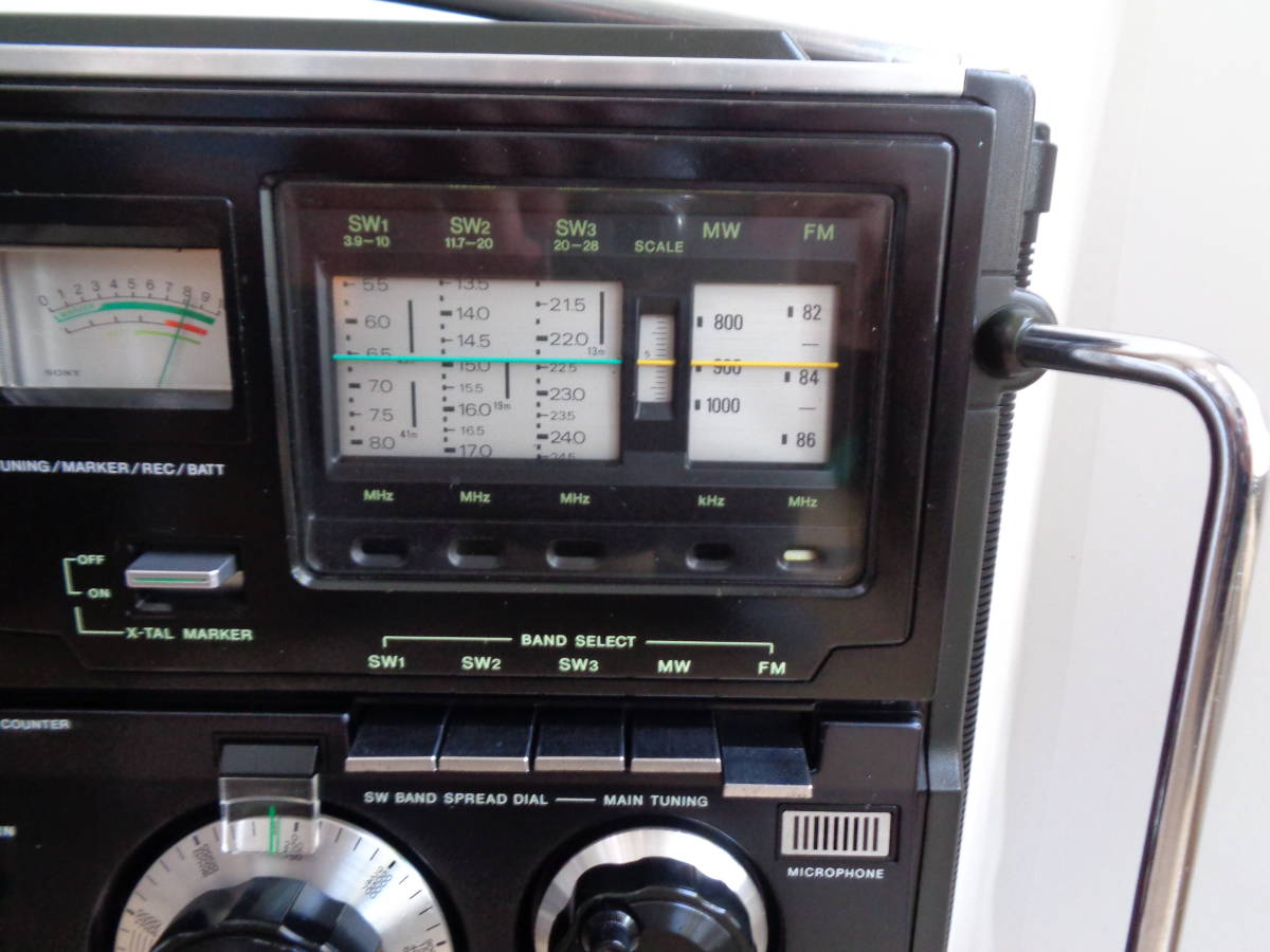 ソニー CF-5950スカイセンサー FM/MW/SW1/SW2/SW3 5バンドラジオ