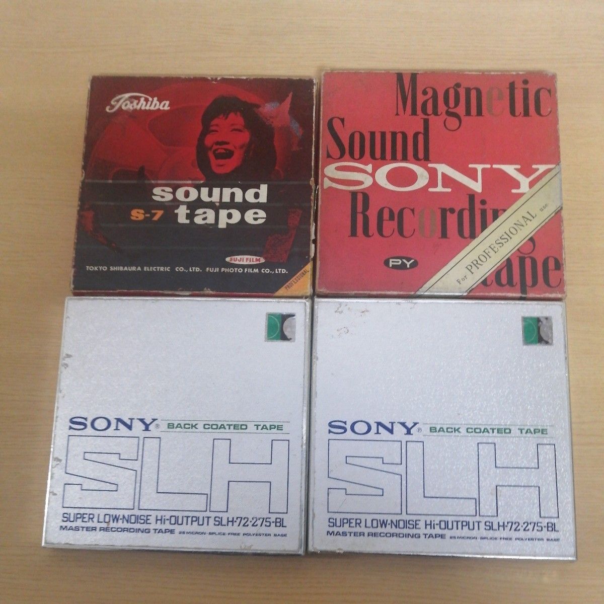 まとめ売り】7号 オープンリールテープ SONY Hi-Fidelity HF-370 SLH