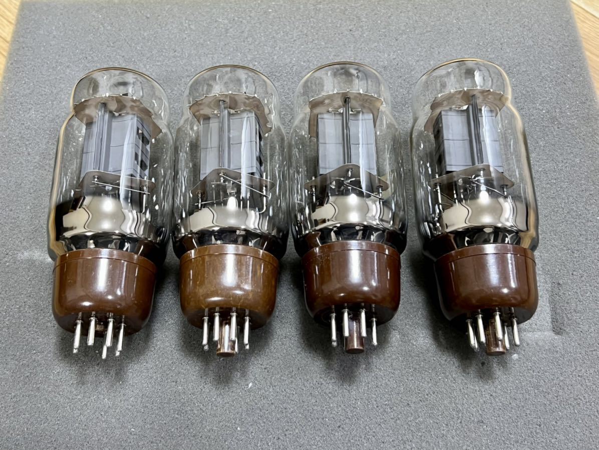 GEC 真空管 KT66 4本セット! 動作品!安心してご使用! GEC 真空管 KT66 4本セット! 動作品!安心してご使用!