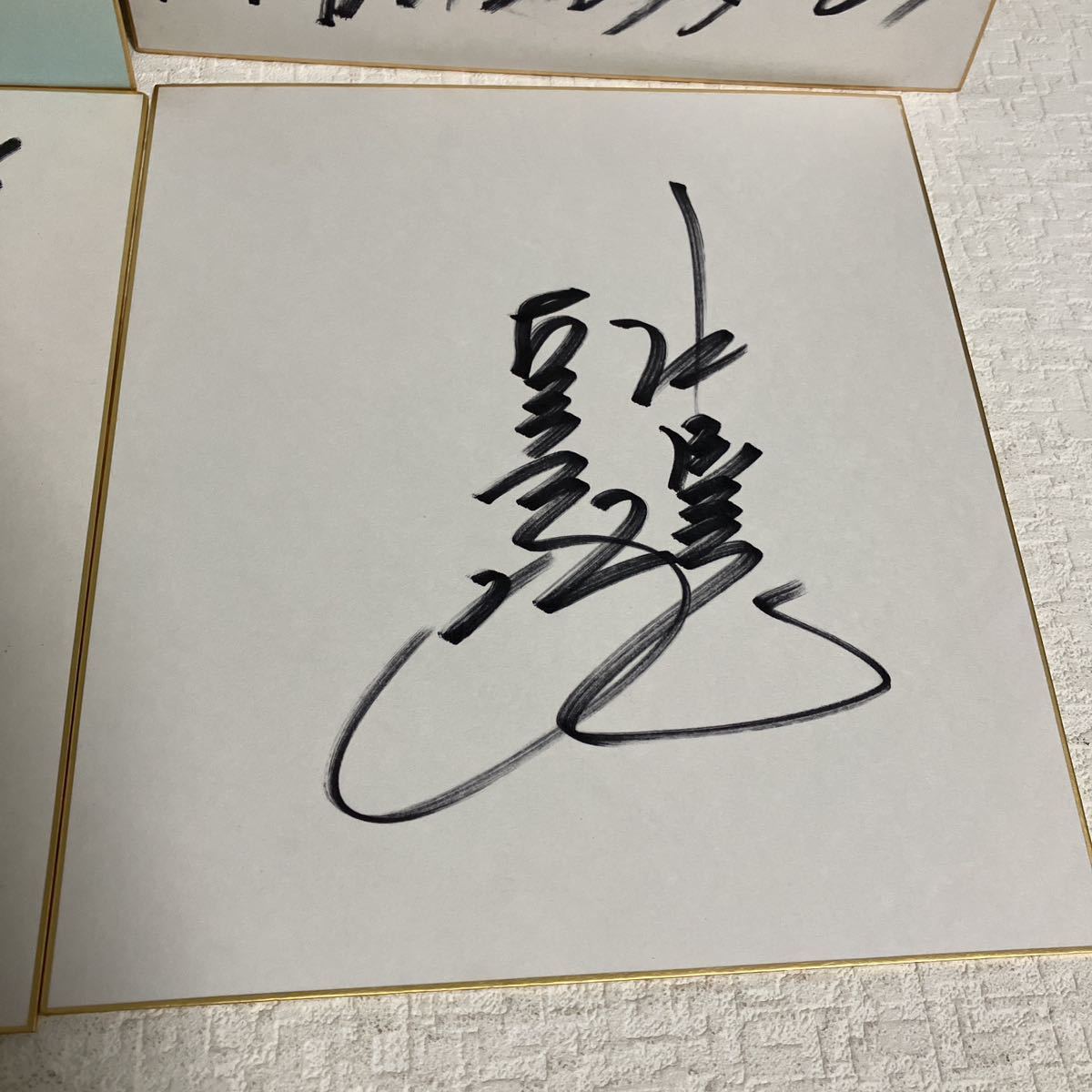 e559⑥ サイン色紙 野球選手 6枚 まとめて 中日ドラゴンズ e559⑥ サイン色紙 野球選手 6枚 まとめて 中日ドラゴンズ