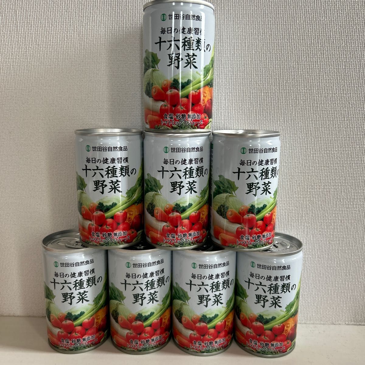 十六種類の野菜 トマトミックスジュース 世田谷自然食品 8本セット - 酒
