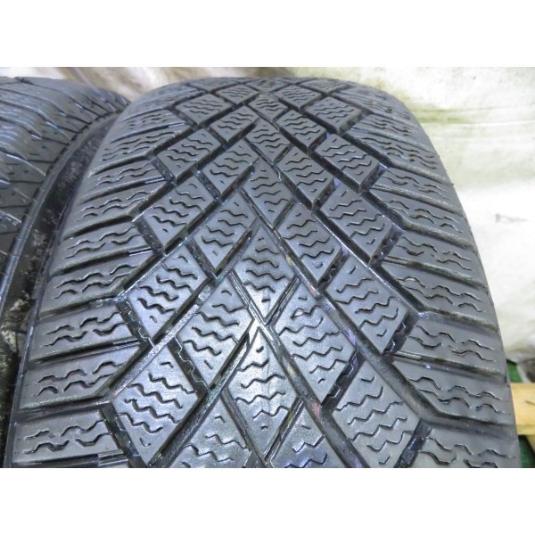 2018年製 8～9分山 コンチネンタル Viking Contact 7 205/55R16 94T 4本/札幌市手渡し可/中古スタッドレスタイヤ(冬タイヤ)ゴルフ F_96_画像2