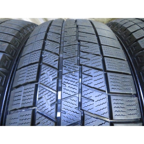 2020年製 7～9分山 ダンロップ WINTERMAXX WM03 225/65R17 102Q 4本/札幌市手渡し可/中古スタッドレスタイヤ(冬タイヤ) ハリアー C2_137_画像3