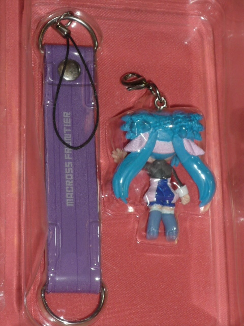  ultra rare!2007 year Macross Frontier character figure attaching strap ( not for sale )② Clan * Clan 