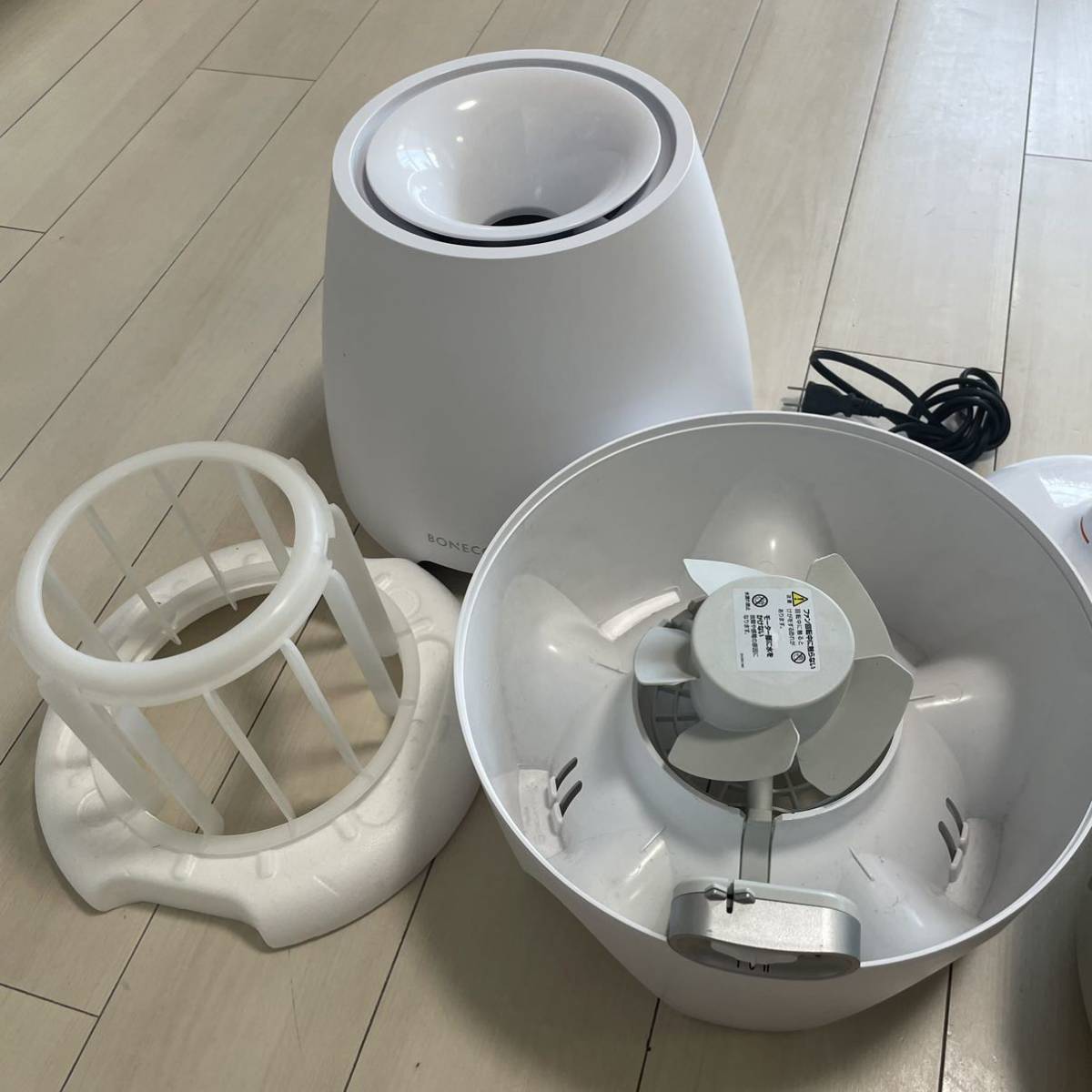 BONECO ボネコ 気化式加湿器 E2441A 大容量 3.8L 通販生活 カタログハウスボネコ気化式加湿器_画像6