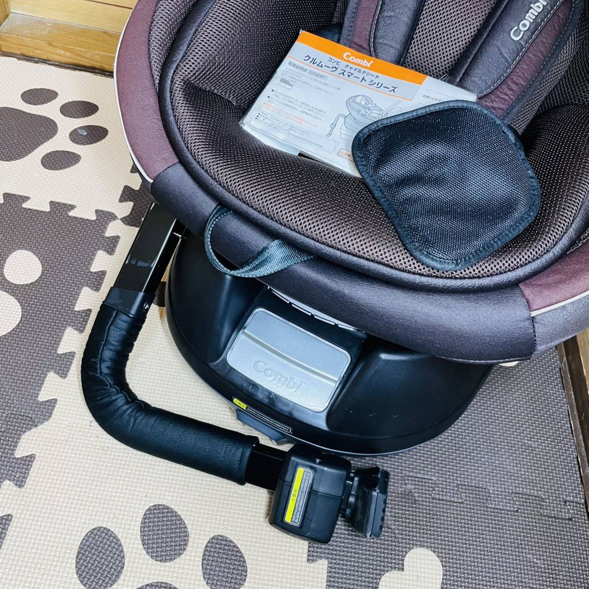  prompt decision use 4 months degree beautiful goods combination kru Move Smart eg shock accessory equipping child seat postage included 2500 jpy price cut combi