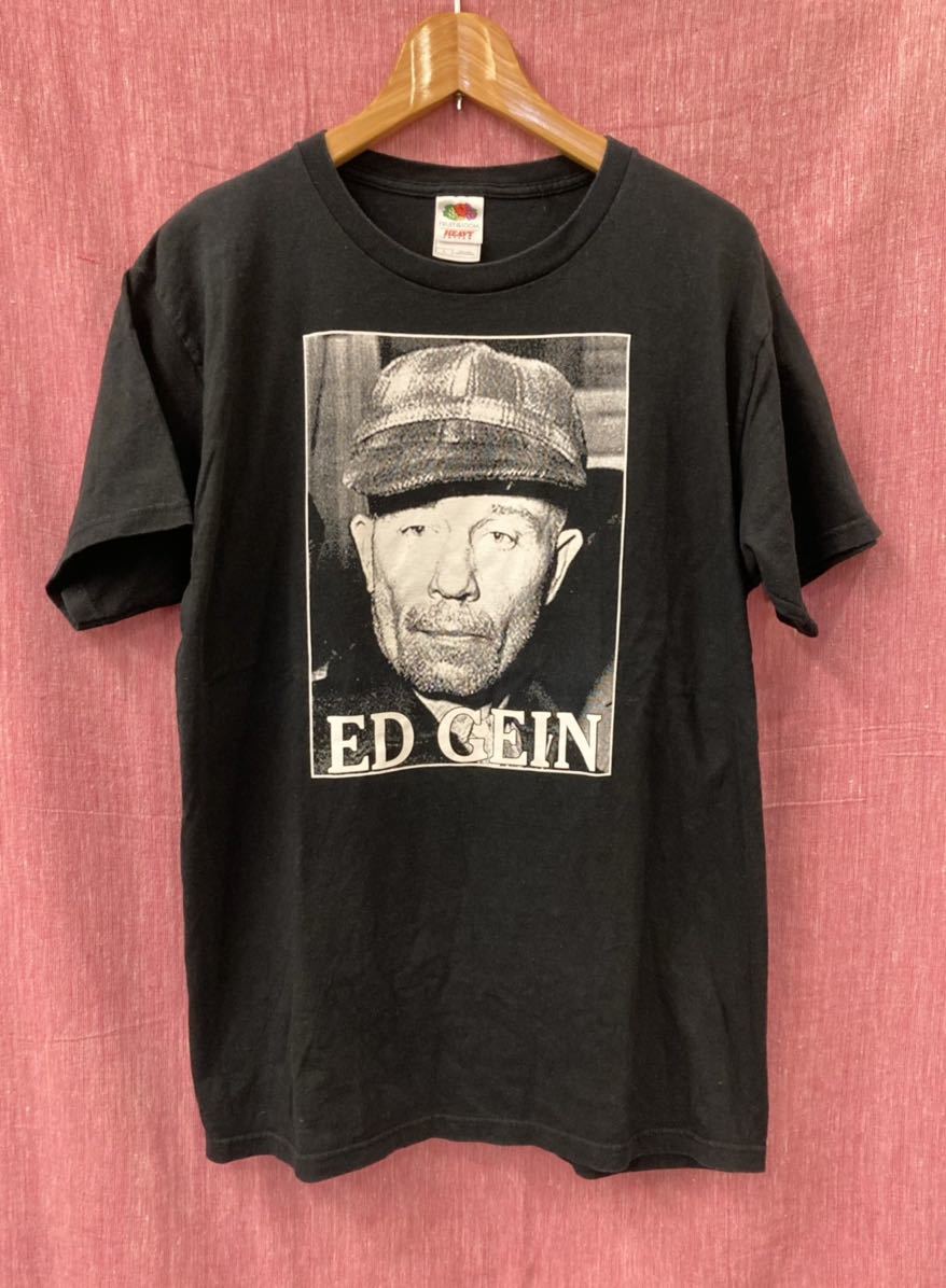 VTG ヴィンテージ 90s エド・ゲイン Ed Gein 殺人鬼 サイコパス シリアルキラー Tシャツ ホラー 映画 Marilyn Manson Rob Zombie Hitchcock_画像1