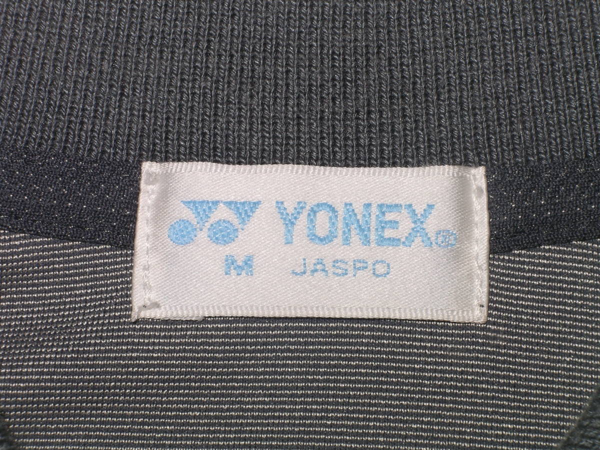 ヨネックス YONEX ● レディース ジップポロシャツ ロゴ刺繍 ゴルフ グレー M ヨネックス㈱_画像6