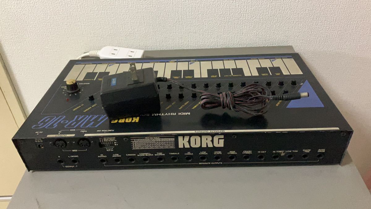 ヤフオク! - KORG コルグ MR-16 MIDI リズムサウンドユニ...