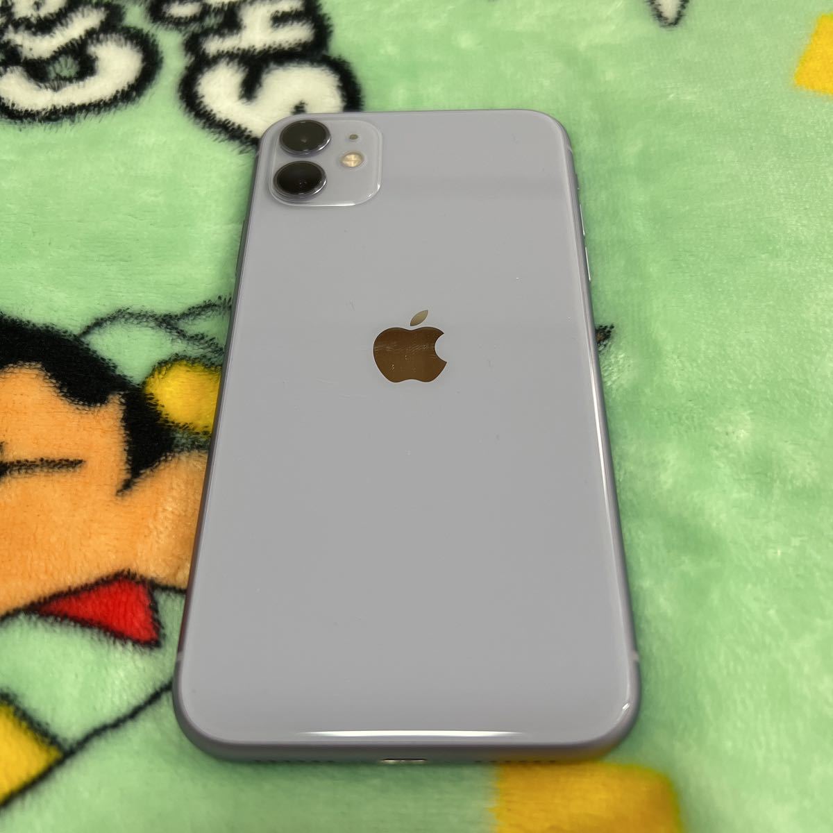 1円〜 SIMフリー iPhone11 パープル 128GB 判定○ 送料無料 バッテリー