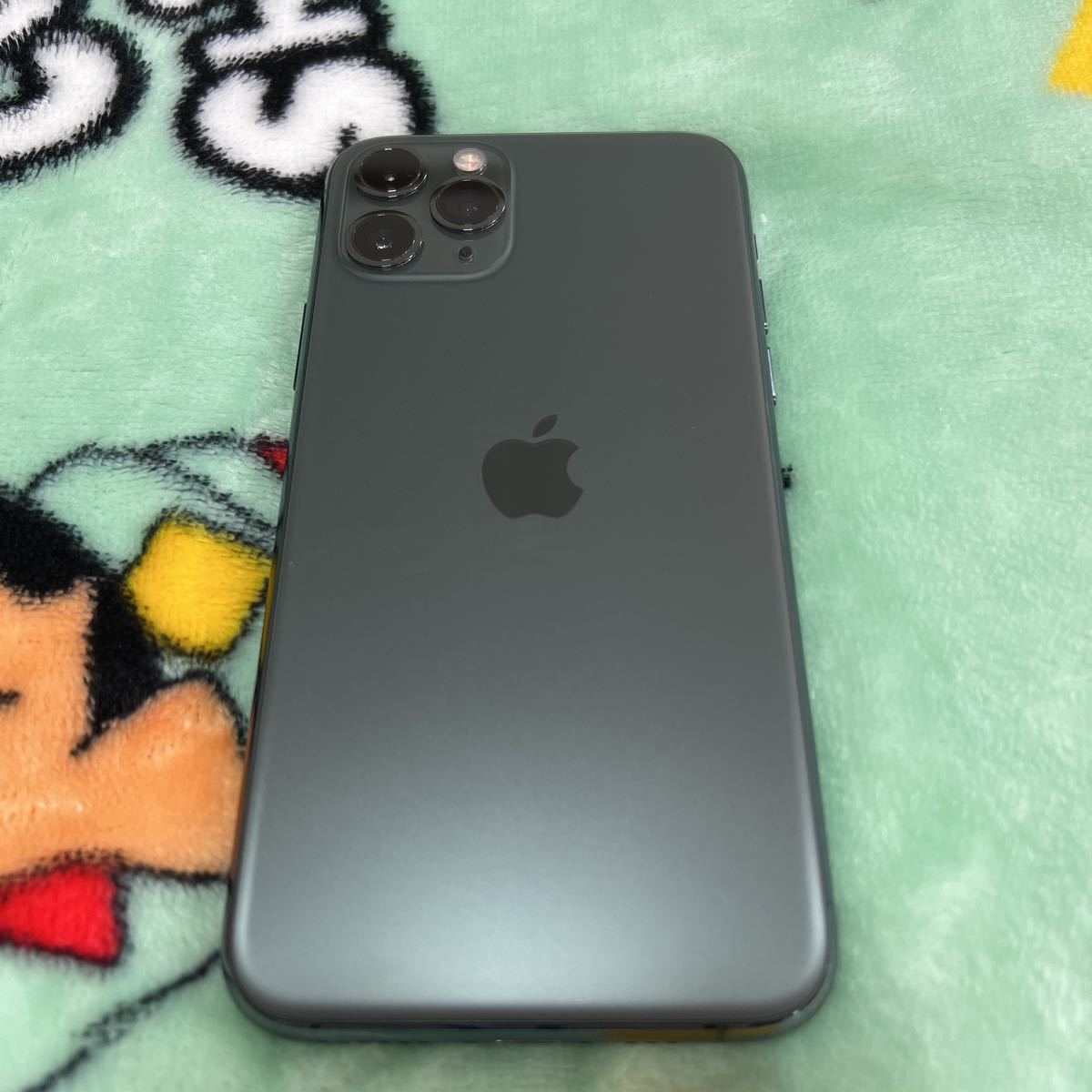 1円〜 SIMフリー iPhone11 Pro ミッドナイトグリーン 64GB 判定○ 送料