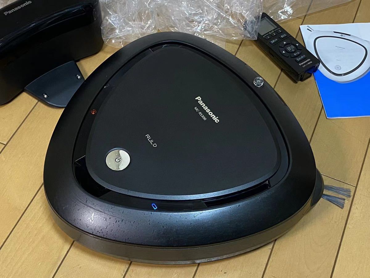 代購代標第一品牌－樂淘letao－（美品 動作良好）Panasonic パナソニック MC-RS300-K ロボット掃除機 RULO（ルーロ