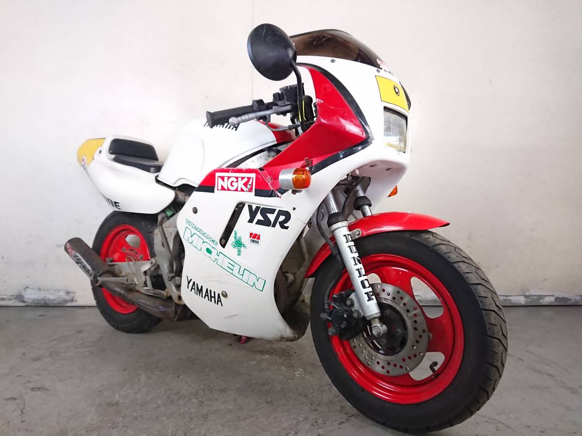 YAMAHA YSR50 2UE】EG始動確認済 レストアベース 鍵/書類付 希少 YAMAHA YSR50 2UE】EG始動確認済 レストアベース 鍵/書類付 希少