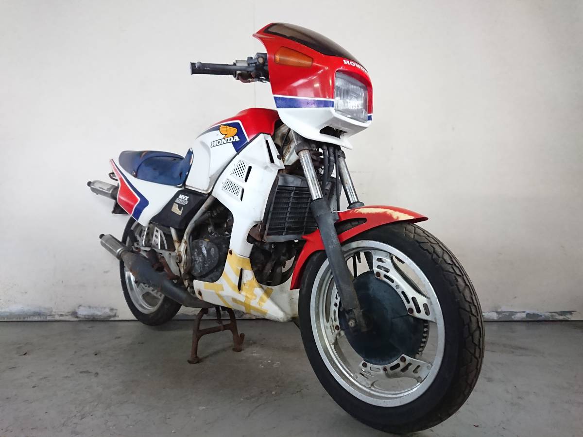 HONDA MVX250F MC09】1円スタート! 部品取車 クランキングOK 鍵有/書類