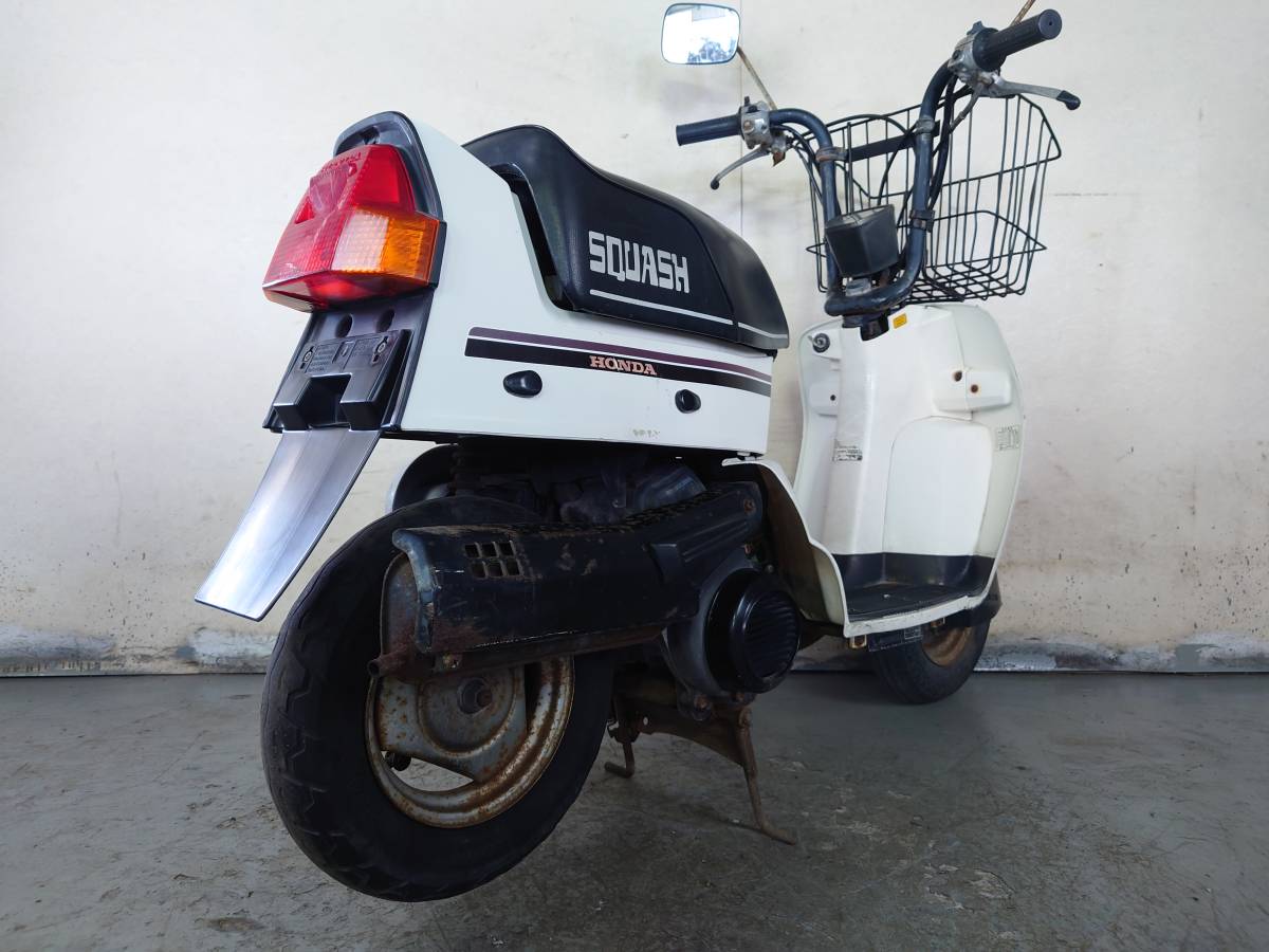 HONDA SQUASH スカッシュ AB11】始動確認済 書類付 12V セル付 希少 旧