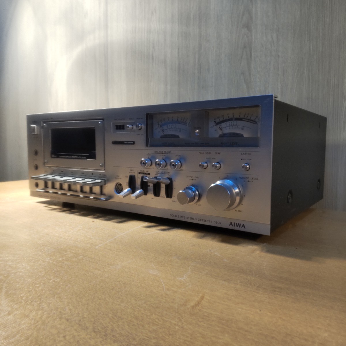 現状 AIWA アイワ AD-7800 カセットデッキ ステレオ 3HEAD