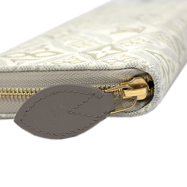 美品 ルイヴィトン 財布 M81172 LV ジャガード ジッピー・ウォレット