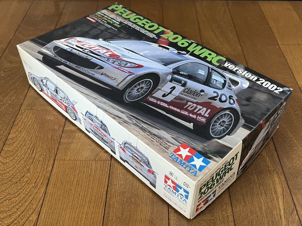 タミヤ TAMIYA PEUGEOT WRC プジョー 当時物 未組立 レア 絶版 | ve