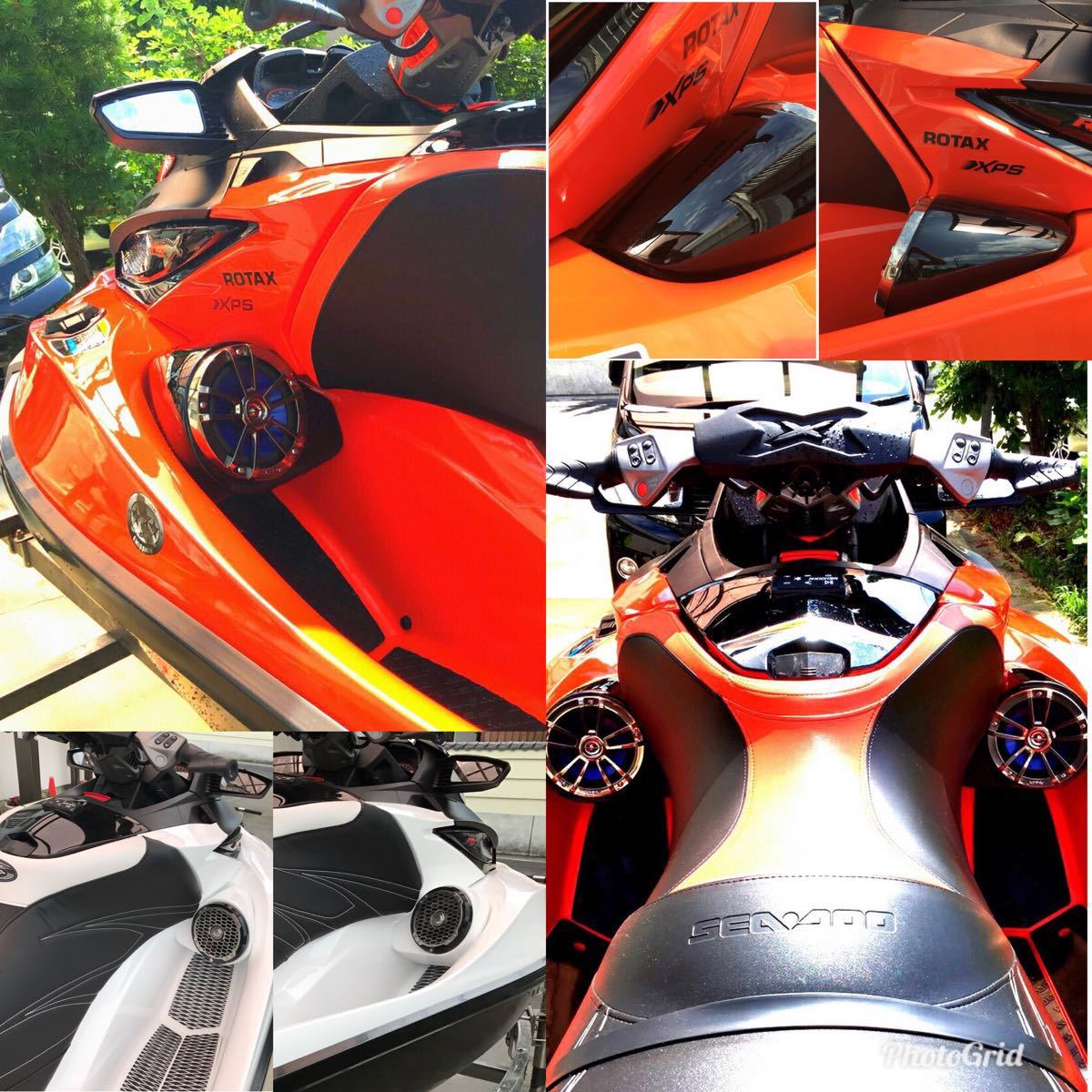 リニューアル seadoo スピーカー ボックス BOX RXT300 RXT260 リニューアル seadoo スピーカー ボックス BOX RXT300 RXT260