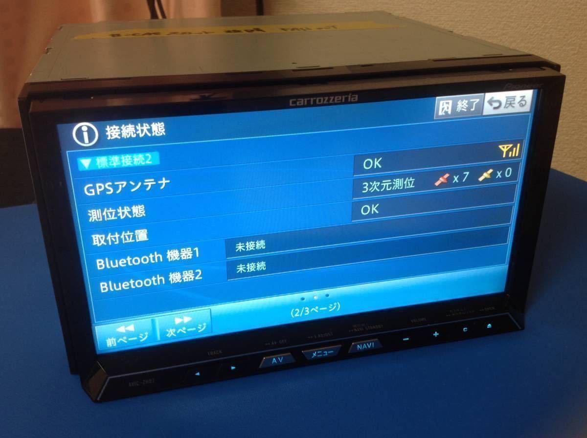 カロッツェリアAVIC-ZH07動作品☆売切☆地図2021年2.1.2版&オービス