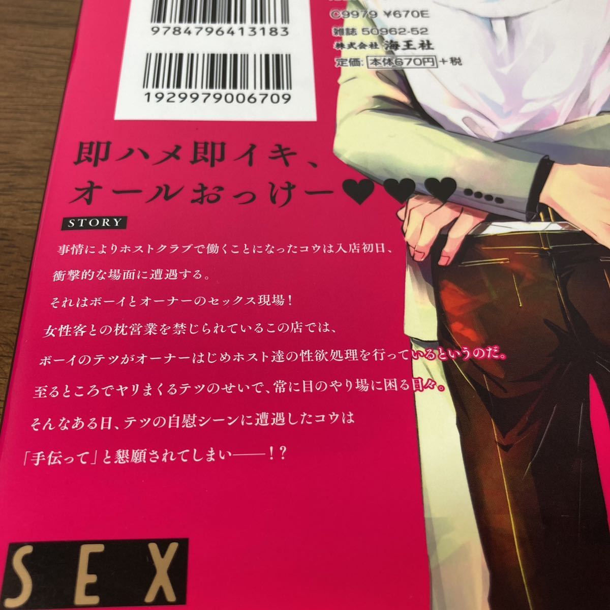 【BLコミック】セックスジャンキーボーイ／かざみ幸_画像3