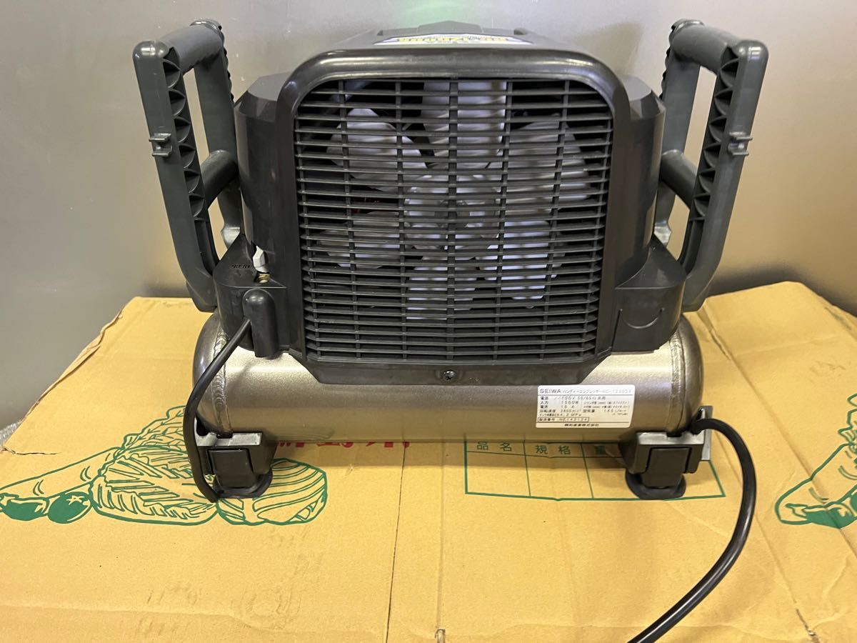 美品SEIWA セイワ 精和 常圧 ハンディコンプレッサー HC-1250DX 美品SEIWA セイワ 精和 常圧 ハンディコンプレッサー HC-1250DX