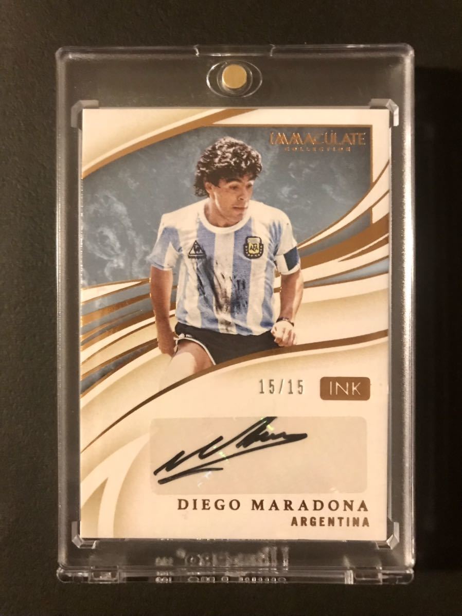 15/15 Last NO.】Panini Immaculate Soccer ディエゴ 15/15 Last NO.】Panini Immaculate Soccer ディエゴ