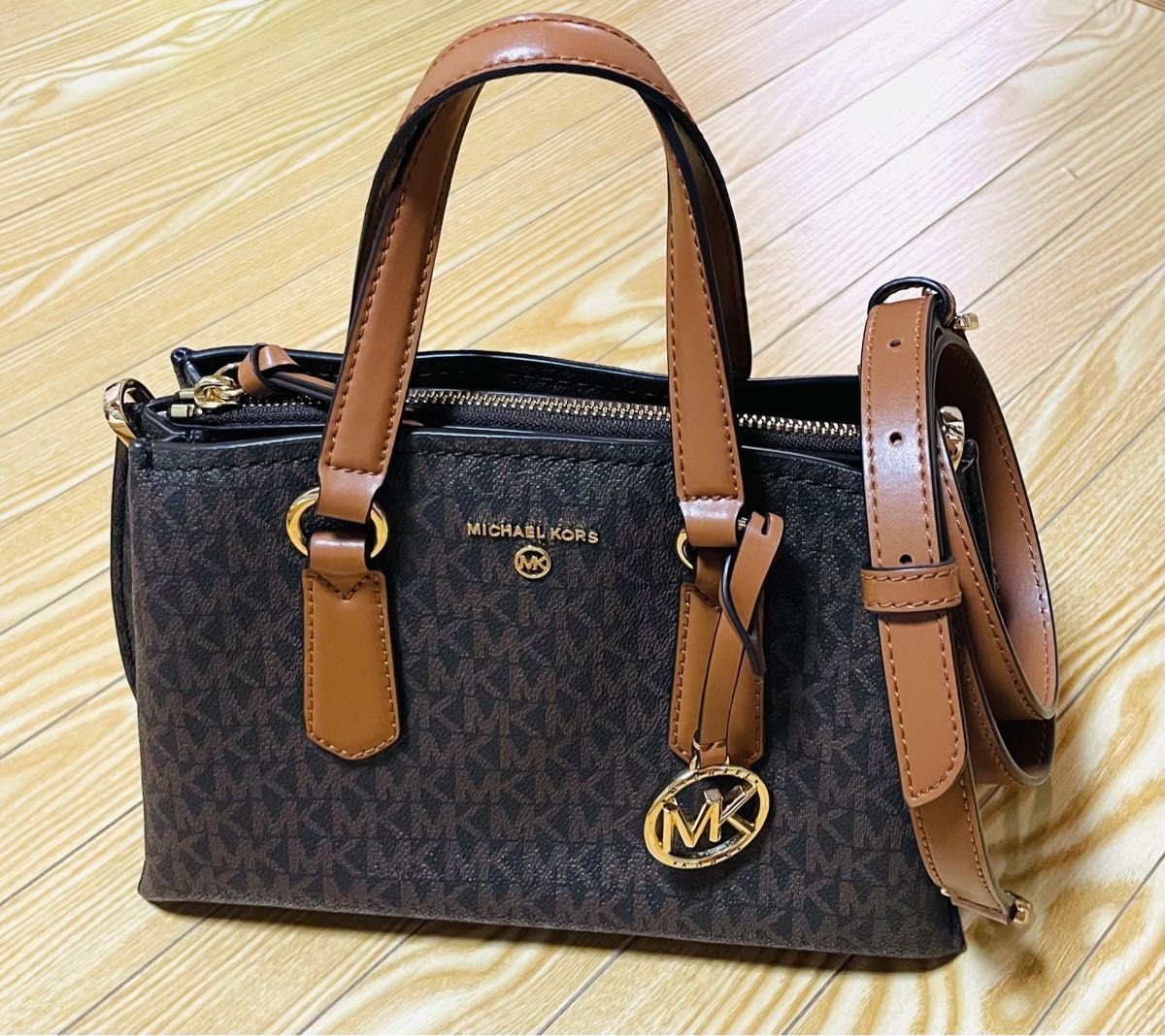 マイケルコース SMバッグ 2way ショルダー ハンドバッグ 3層構造