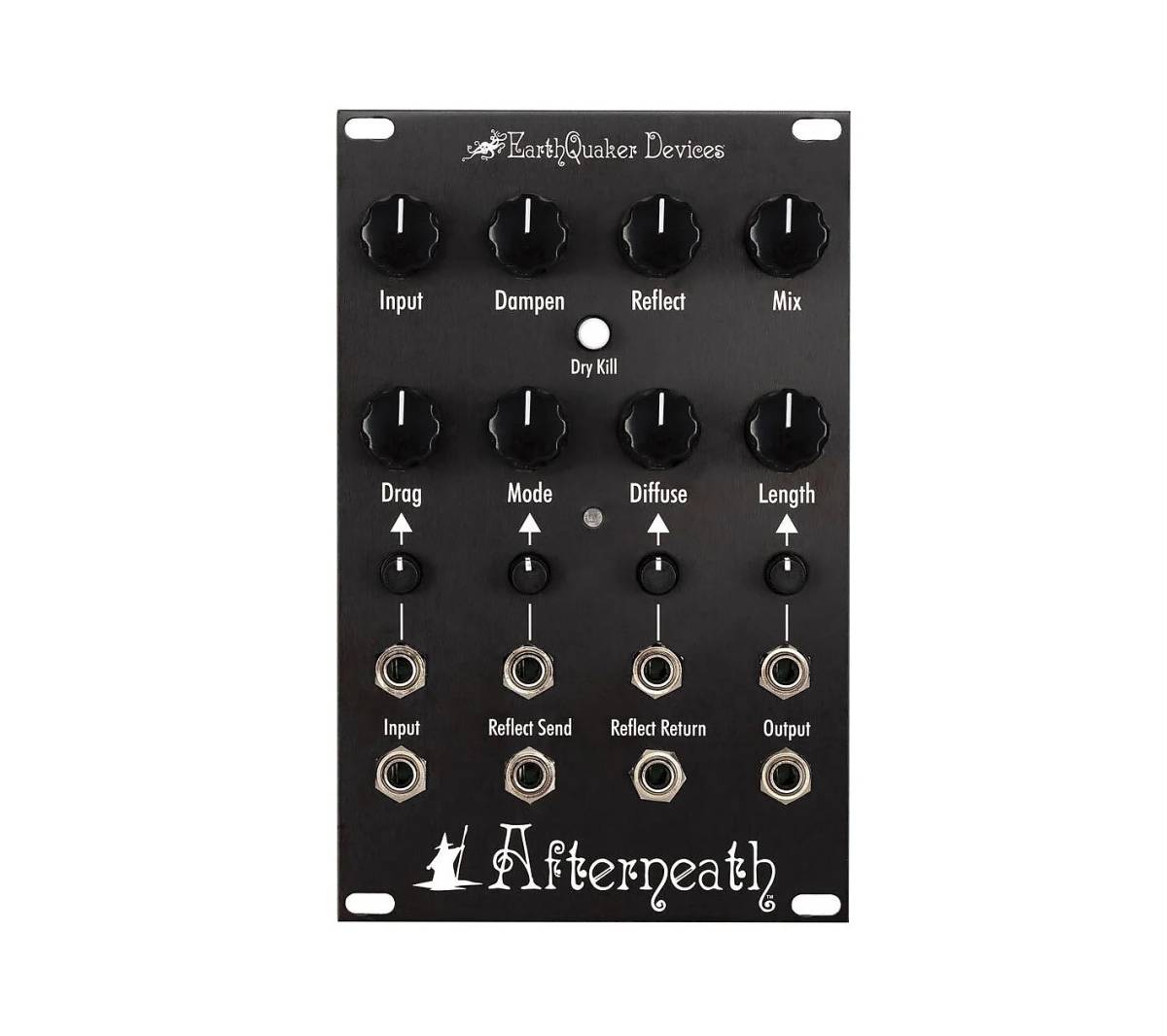 EARTHQUAKER DEVICES / Afterneath Eurorack Module after колено s Reverb modular Synth 