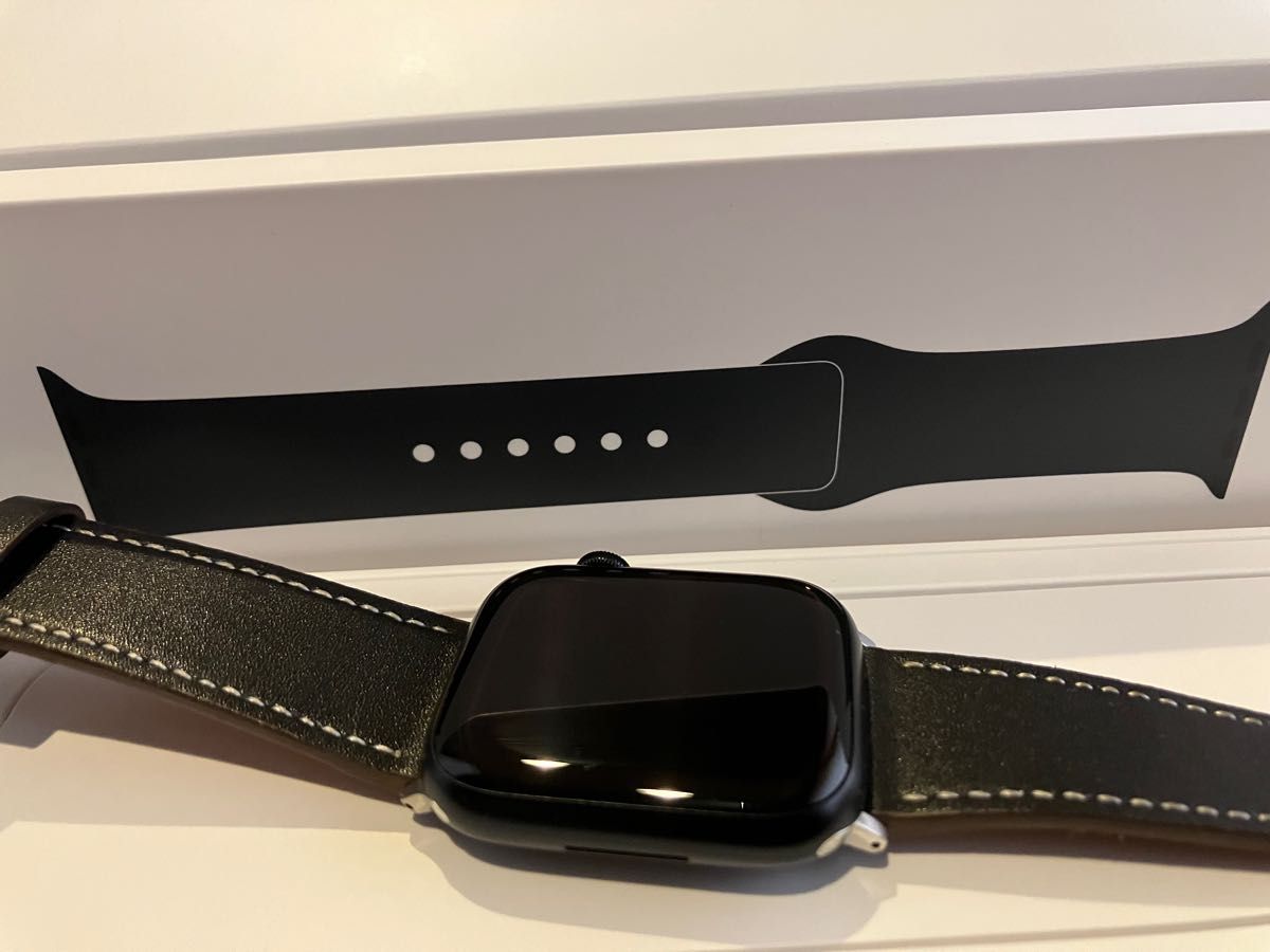 Apple Watch Series7 45mm GPSセルラー ミッドナイトアルミニウム